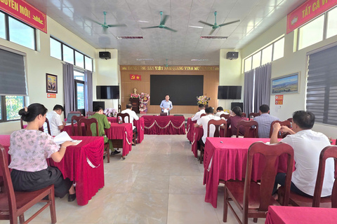 Xã Mù Cả tổ chức Hội nghị tổ chức rà soát, tổng hợp và đề xuất nhu cầu vốn Chương trình mục tiêu quốc gia phát triển văn hóa - xã hội, nông thôn, dân tộc và miền núi giai đoạn 2026-2035.