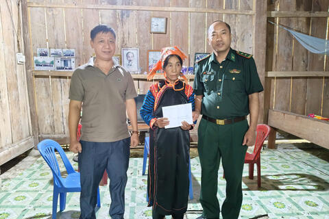 ĐẢNG ỦY, HĐND, UBND, ỦY BAN MTTQ VIỆT NAM XÃ MÙ CẢ THĂM, TẶNG QUÀ CÁC GIA ĐÌNH CHÍNH SÁCH NHÂN KỶ NIỆM 79 NĂM NGÀY THƯƠNG BINH - LIỆT SĨ (27/7/1947 - 27/7/2026)